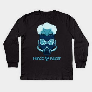 HazMat Warhead Blue Kids Long Sleeve T-Shirt